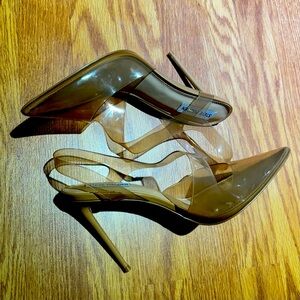 Women’s Steve Madden 4 inch Clear  Pumps item 31